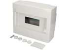 centralini AP 1 fila 12 moduli grigio IP40