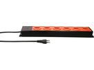 Steckdosenleiste Power Line 6x Typ 13 schwarz/orange 3.0m