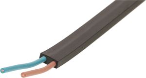 Illu-cable H05RNH2-F2x1.5mm2 black