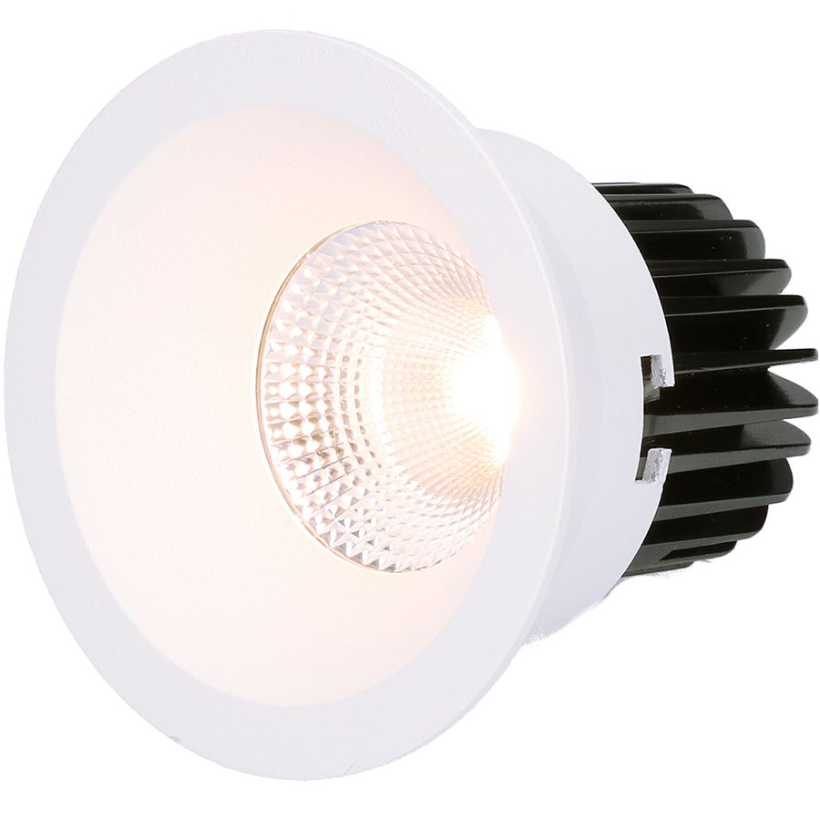 LED-Einbauspot ATMO 80 weiss 3000K 960lm 38°