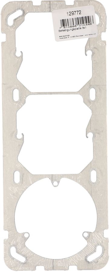 Befestigungsplatte Gr.3x1 mit 3-Punkt Befestigung Kallysto