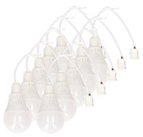 Lampe de chantier LED avec câble et bornes enfichables /10 pièces