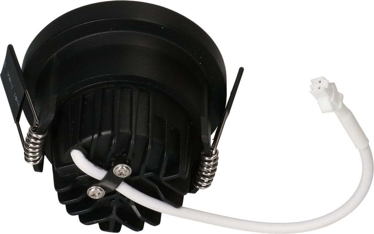spot encastré à LED ATMA 68 noir 3000K 660lm 32°