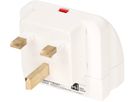 Reiseadapter Grossbritannien / Typ 13 3-polig weiss