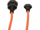 EPR/PUR-Verlängerung H07BQ-F3G1.5 10m orange Typ 23 / Typ 23
