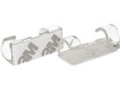 set di clip per cavi 10mm transparente