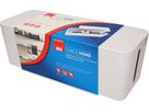 Set Kabelmanagement Box gross Funk weiss