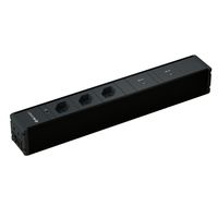 CUBO presa multipla nero 3x tipo 13 2x USB-C 36W magnete
