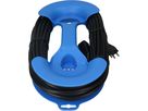 Prolunga TD H05VV-F3G1.5 20m nero incl. avvolgicavo blu