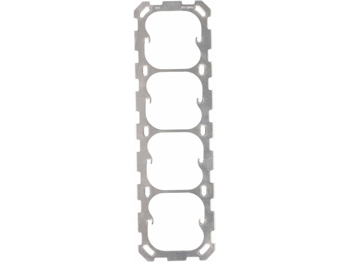 Befestigungsplatte Gr.4x1 senkrecht modino