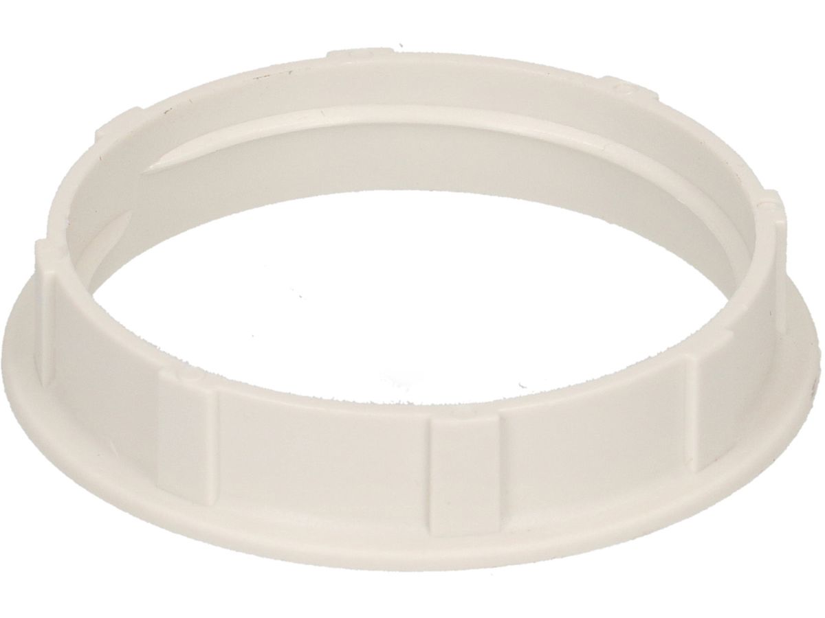 E27-Schraubring 48x9mm weiss